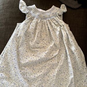 Petit Bebe Floral Smocked Dress